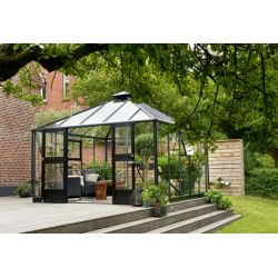 Juliana tuinkamer Oase 135, grijs gecoat