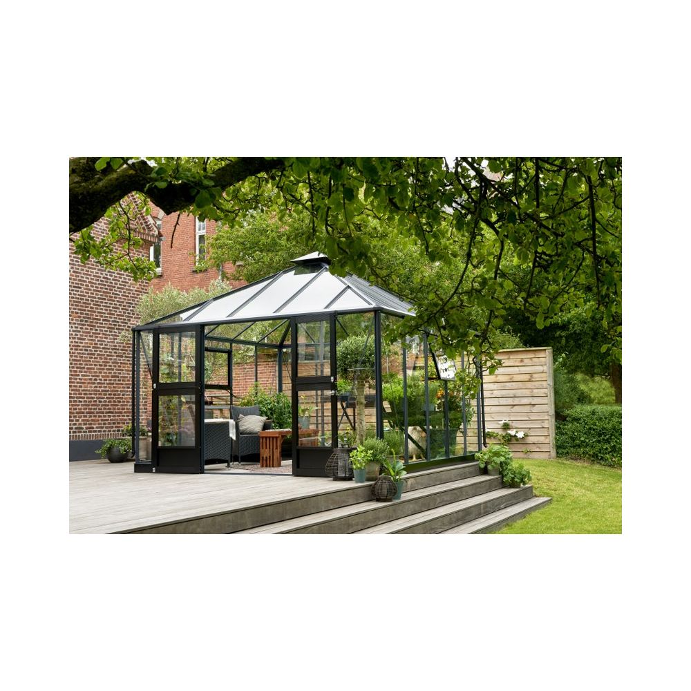 Juliana tuinkamer Oase 135, grijs gecoat