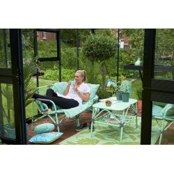 Juliana tuinkamer Oase 135, grijs gecoat