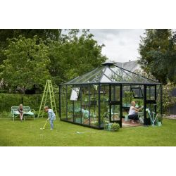 Juliana tuinkamer Oase 135, grijs gecoat