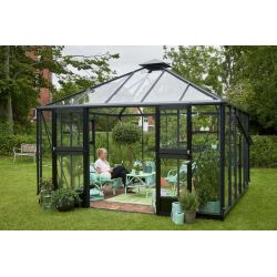 Juliana tuinkamer Oase 135, grijs gecoat