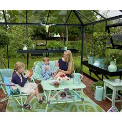 Juliana tuinkamer Oase 88, grijs gecoat