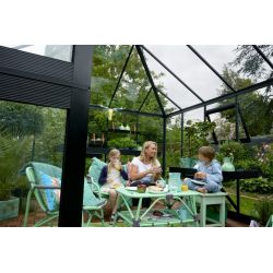 Juliana tuinkamer Oase 88, grijs gecoat