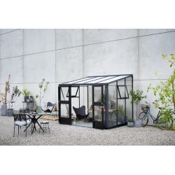 Juliana muurkas Veranda 66, antracietgrijs, gevels van veiligheidsglas 3 mm/1