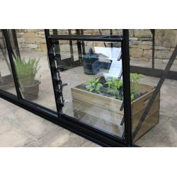 Eden tuinkas Birdlip 84, zwart gecoat