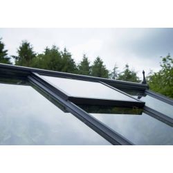 Juliana muurkas Compact 82, antraciet grijs gecoat, tuindersglas 3 mm