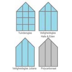 Juliana tuinkas Compact 66, antraciet grijs gecoat