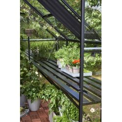 Halls kweektafel Qube, geïntegreerd, zwart