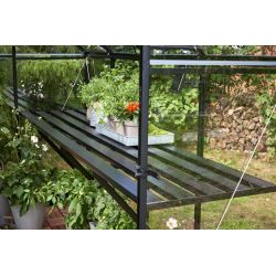 Halls kweektafel Qube, geïntegreerd, zwart