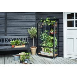 Juliana muurkas City Garden zwart