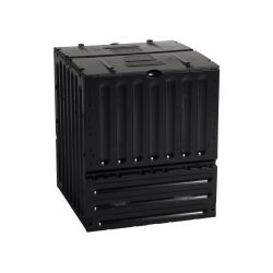 Practo Garden tuincomposter Eco-King 400L zwart