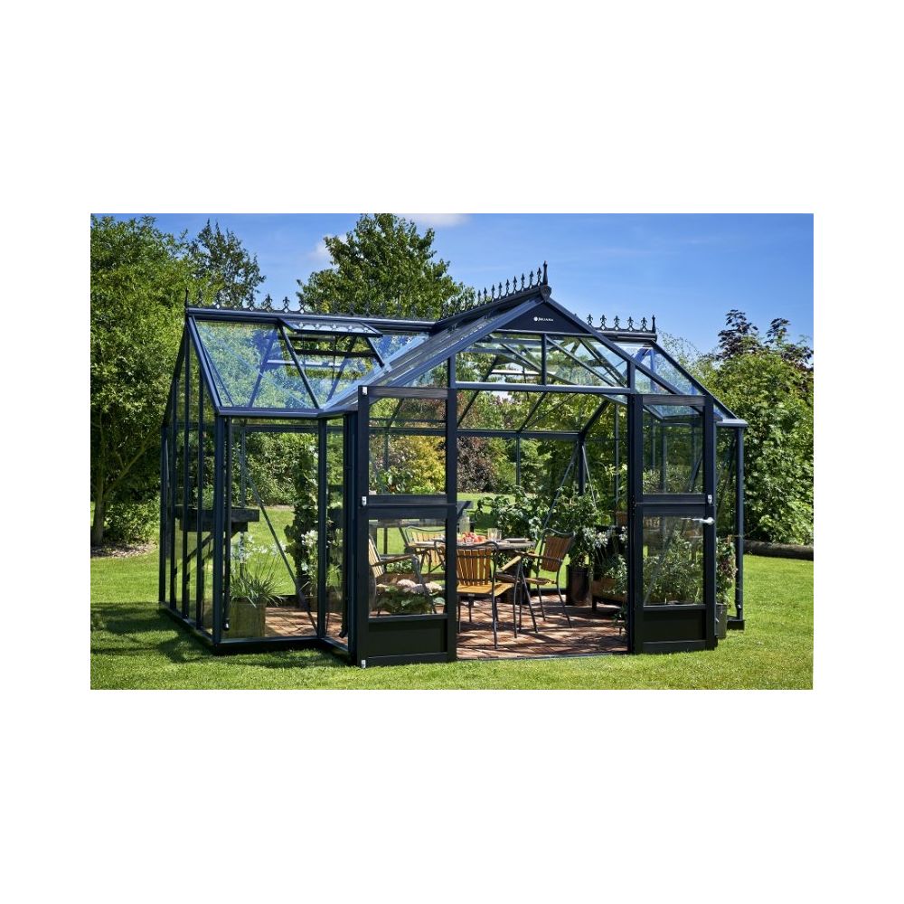 Juliana Orangery 152, ORANGERY 152, antracietgrijs gecoat, veiligheidsglas 3mm