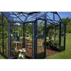 Juliana Orangery 152, ORANGERY 152, antracietgrijs gecoat, veiligheidsglas 3mm