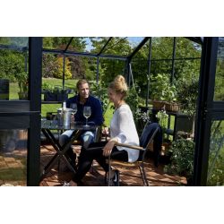 Juliana Orangery 152, ORANGERY 152, antracietgrijs gecoat, veiligheidsglas 3mm