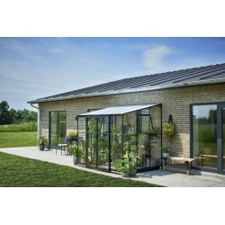 Halls muurkas Qube LT68- zwart gecoat