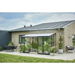 Halls muurkas Qube LT612 - zwart gecoat