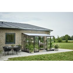 Halls muurkas Qube LT612 - zwart gecoat