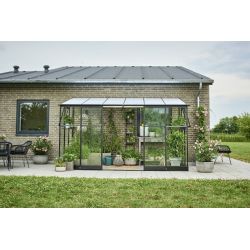 Halls muurkas Qube LT612 - zwart gecoat