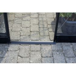 Fundering Halls Qube LT muurkas - zwart