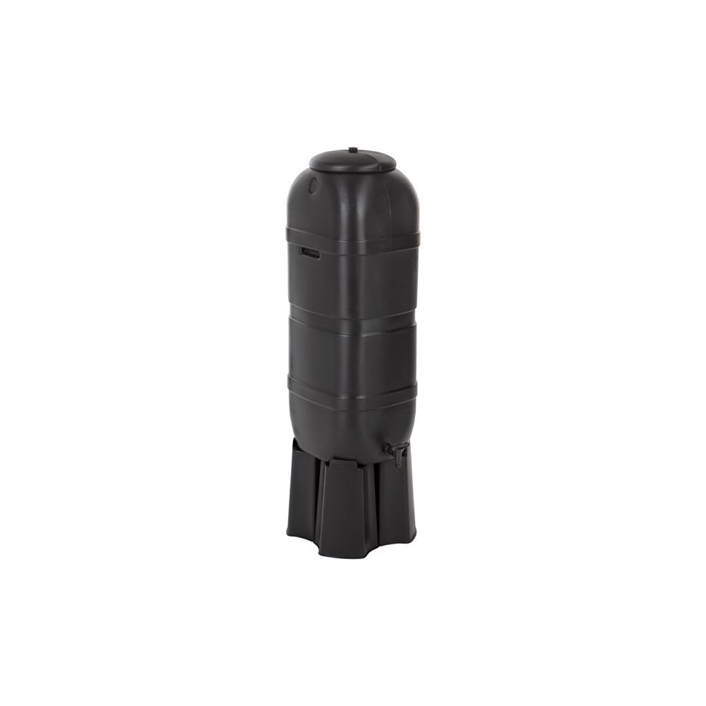 Practo Garden regenton Classic 100 L + accessoires - zwart