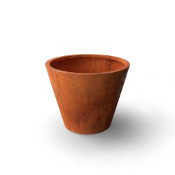 Geroba conische plantenbak ConicaB1 1000x800mm - Cortenstaal