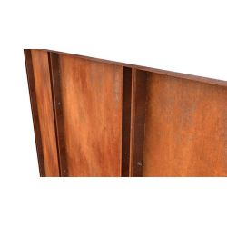 Geroba schutting Gerofence C4 1000x50x2000mm - Cortenstaal
