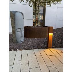 Geroba tuinlamp Argia C2 600mm - Cortenstaal