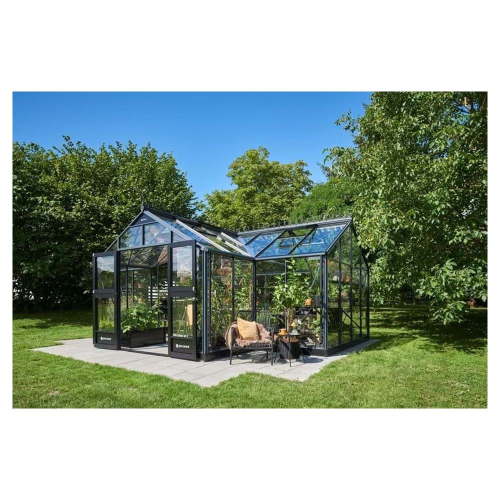 Juliana tuinhuis Orangery 215 - antracietgrijs