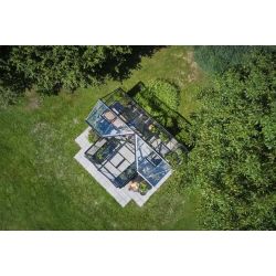 Juliana tuinhuis Orangery 215 - antracietgrijs