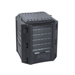 Practo Garden tuincomposter 380L - zwart