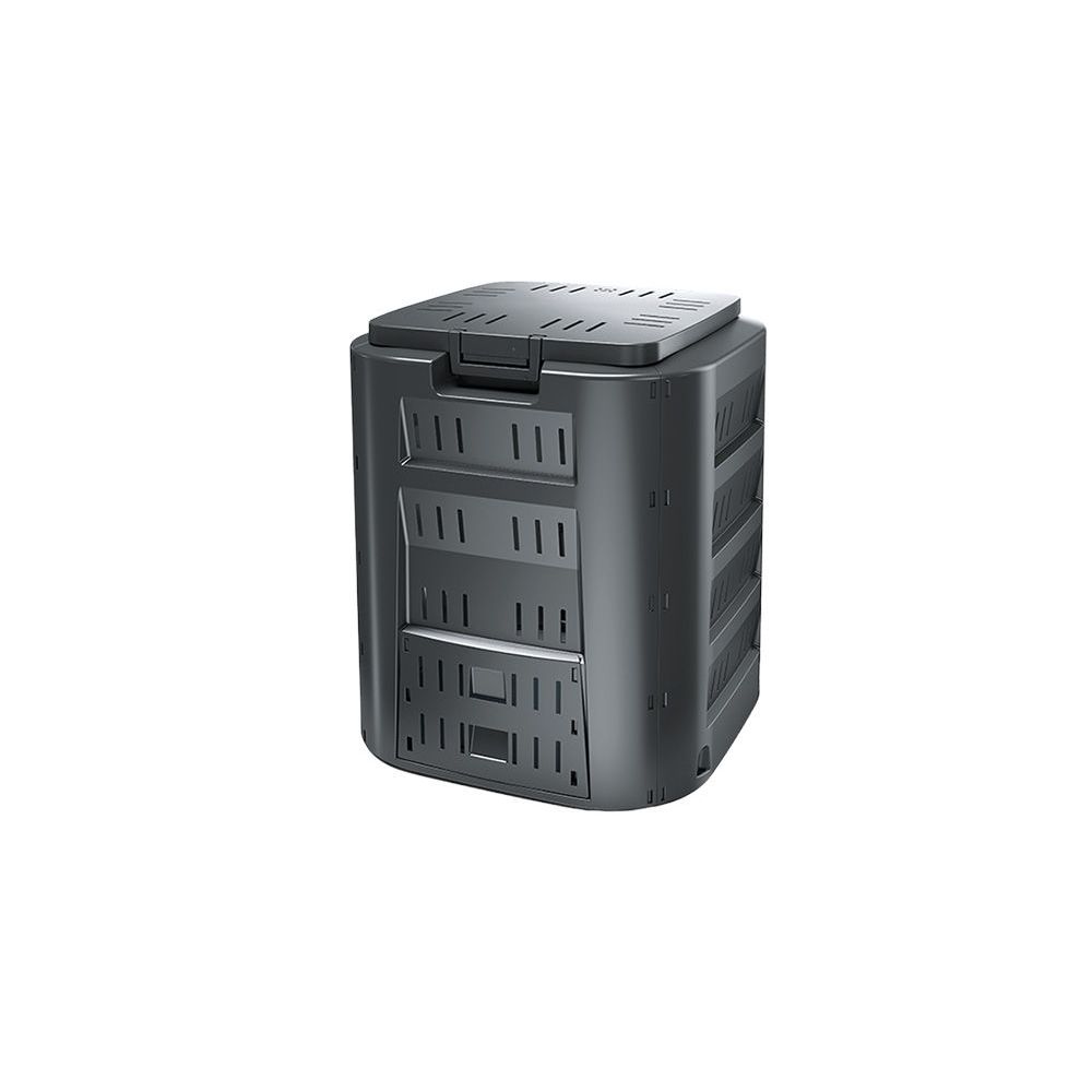 Practo Garden tuincomposter 320L - zwart