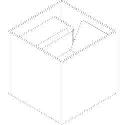Entrada range wandlamp buiten 'Wall light' - zwart