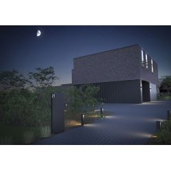 Entrada tuinlamp buiten 'Path light' 400mm - zwart