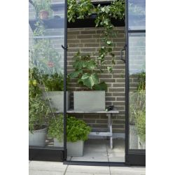 Halls muurkas Qube LT26 - zwart gecoat