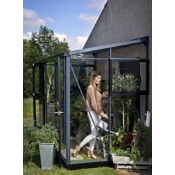 Juliana muurkas Veranda 44, antracietgrijs, gevels van veiligheidsglas 3 mm