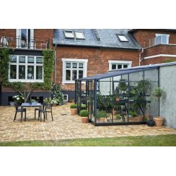 Juliana muurkas Veranda 129, antracietgrijs, gevels van veiligheidsglas 3 mm