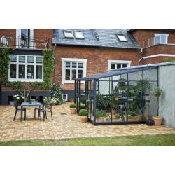 Juliana muurkas Veranda 129, antracietgrijs, gevels van veiligheidsglas 3 mm