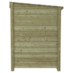 Robuuste klikokast 122x73x89 cm - grenenhout geïmpregneerd - groen