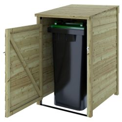 Robuuste klikokast 122x73x89 cm - grenenhout geïmpregneerd - groen