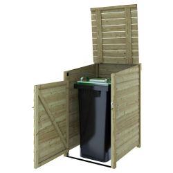 Robuuste klikokast 122x73x89 cm - grenenhout geïmpregneerd - groen