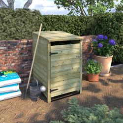 Robuuste klikokast 122x73x89 cm - grenenhout geïmpregneerd - groen