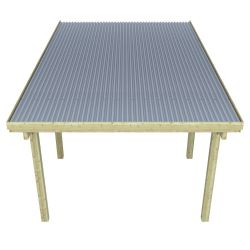 Carport Condor 233x322x512 cm - grenenhout geïmpregneerd
