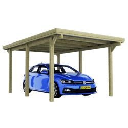 Carport Condor 233x322x512 cm - grenenhout geïmpregneerd