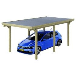 Carport Condor 233x322x512 cm - grenenhout geïmpregneerd