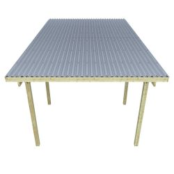 Carport Eagle 236x300x500 cm - grenenhout geïmpregneerd