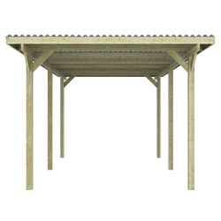 Carport Eagle 236x300x500 cm - grenenhout geïmpregneerd