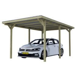 Carport Eagle 236x300x500 cm - grenenhout geïmpregneerd