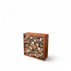 Geroba houtopslag Egura C2 1000x385x1000mm - Cortenstaal