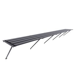 Royal Well kweektafel voor tuinkas Kate 3 - zwart