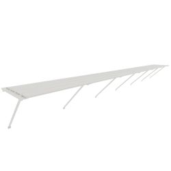 Royal Well kweektafel voor tuinkas Kate 4 - wit